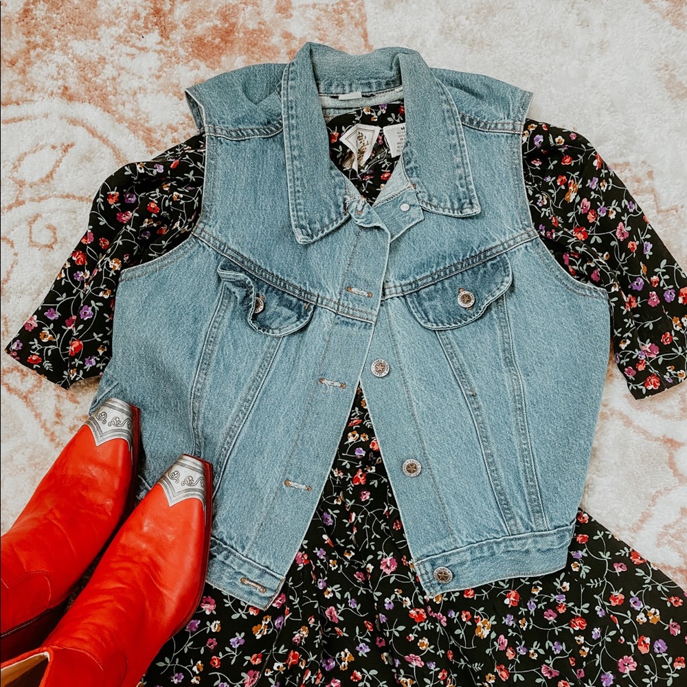 Faded Glory Jean Vest